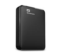 WD Portable HDD 4TB USB 3.0 Black WD Elements Portable External Hard Drive WDBU6Y0040BBK-WESN