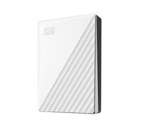 WD Portable HDD USB3.0 White My Passport Encryption Password Protection External Hard Disk, WDBPKJ0040BWT-WESN