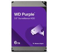 WD Purple 6TB Surveillance 3.5" Internal Hard Drive, AllFrame Technology, 180BT/yr, 256MB Cache, 3 Year Warranty