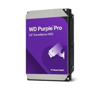 WD Purple Pro 12TB Smart Video 3.5" Internal Hard Drive, AllFrame AI Technology, 7200 RPM, SATA 6 GB/s, 550TB/yr, 256MB Cache