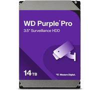 WD Purple Pro 14TB Smart Video 3.5" Internal Hard Drive, AllFrame Technology, 550TB/yr, 512MB Cache, 7200 RPM, 5 Year Warranty