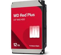 WD Red Plus 12TB NAS 3.5" Internal Hard Drive - 7200 RPM, SATA 6Gb/s, CMR, 256MB Cache