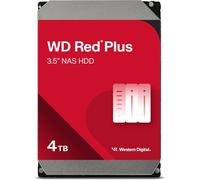 WD Red Plus 4TB NAS Hard Drive, 3.5″ SATA 6Gb/s, 5400RPM, 256MB Cache (WD40EFPX)