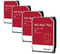 WD Red PLUS & PRO Bundle 48, 40, 32, 24/16 TB 3.5” SATA x4 NAS HDD's 4/6/8/12TB