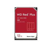 WD Red Plus WD120EFGX - Hard drive - 12 TB - internal - 3.5" - SATA 6Gb/s - 7200