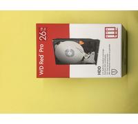 WD Red Pro 26TB 7200RPM SATA 6Gb/s 3.5" NAS HDD WD260KFGX New Sealed