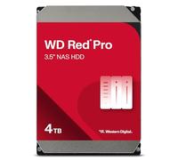 WD Red Pro 4TB NAS 3.5" Internal Hard Drive - 7200 RPM Class, SATA 6 Gb/s, CMR Recording Technology, 256MB Cache