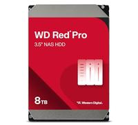 WD Red Pro 8TB NAS 3.5" Internal Hard Drive - 7200 RPM Class, SATA 6 Gb/s, CMR Recording Technology, 256MB Cache