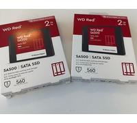 WD Red SA500 WDS200T2R0A - SSD - 2 TB - internal - 2.5" - SATA 6Gb/s