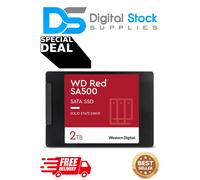 WD Red SA500 2TB SATA III NAS SSD - New 2.5" Solid State Drive for RAID Storage