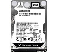 WD Scorpio Black Hard Drive 160GB 7200RPM 16MB SATA II 2.5 Inch