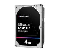 WD Ultrastar DC HA340 WUS721204BLE6L4 - Hard Drive - Data Centre - 4 TB - Internal - 3.5" (8.9 cm) - SATA 6Gb/s - 7200 RPM - Buffer: 256 MB