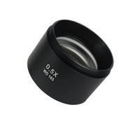 WD165 0.3x 0.5x 0.7x 1x 2x Barlow Lens Stereo Microscope Lens Accessories Auxiliary Purpose Lens 48mm Thread (Color : 0.5X)