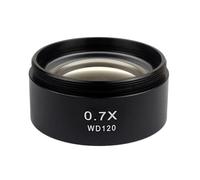WD165 0.5X 0.7X 1.0X 2.0X Auxiliary Object Lens Microscope Camera Trinocular Stereo Zoom Microscope Barlow Glass Lens (Color : 2.0X 0.7X)