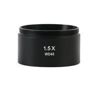 WD30 WD165 WD120 0.3X 0.5X 0.75X 0.75X 1X 1.5X 2X Trinocular Microscope Stereo Microscope Auxiliary Objective Lens Barlow Lens (Color: 1.5x)
