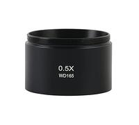 WD30 WD165 WD120 0.3X 0.5X 0.75X 0.75X 1X 1.5X 2X Trinocular Microscope Stereoscope Auxiliary Objective Lens Barlow Lens (Color: 0.5x 0.7x)