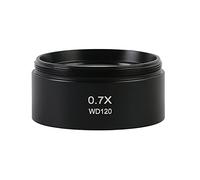 WD30 WD165 WD120 0.3X 0.5X 0.75X 0.75X 1X 1.5X 2X Trinocular Microscope Stereoscope Auxiliary Objective Lens Barlow Lens (Color: 0.7x)