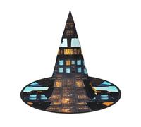 wdarff Airplane Cockpit Print Carnival Party Cosplay Hat Costume Lightweight Festive Headwear Home Events Supplies