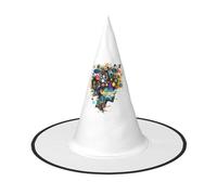 wdarff Artificial Intelligence Brain Print Carnival Party Cosplay Hat Costume Lightweight Festive Headwear Home Events Supplies