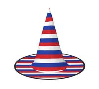 wdarff Russian Flag Print Carnival Party Cosplay Hat Costume Lightweight Festive Headwear Home Events Supplies