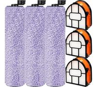 WDB1F2 Replacement Brushroll & Filte Bundle for Shark WD101 WD201 WD100 WD200 AW