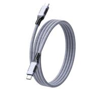 Wdbild 0.2/0.5/1.5/2m Braided Type C Cable For Phone Tablet Other Devices USB 4 Cord 8K@60Hz Video Charging Data Transfer Extension Braided For Phone Tablet Other Devices