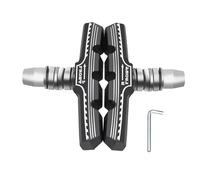Wdbild 1 Pair Bicycles Brake Pad Bicycles Brake Pad Blocks Replacements For Front And Back Wheel Mountain Bikes