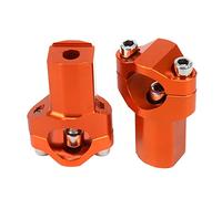 Wdbild 1 Pair Motorcycle Handlebar Risers 1 1/8 Inch 28mm Handle Mount Clamp Fit For Most Motorcycles Dirt Bike Motorcycle Handlebar Risers
