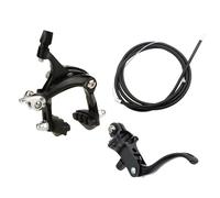 Wdbild 1 Set Bicycles Brakes Front/Rear Alloys Road Bicycles C Brake Caliper Cycling Front Rear Fix Brake Clamp Riding Part Set Caliper