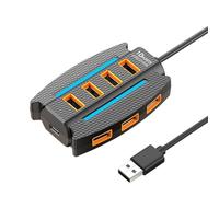 Wdbild 10 Port Expansion Dock USB Extension For Keyboard Laptop 120cm Cord USB 2.0 Hubs Data Transfer Expander USB Dock Station