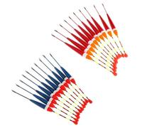 Wdbild 10pcs Carp Fishing Floats Set Buoy Bobber Stick For Fish Tackle Vertical 9# 0.8g Fishing Float Tube Accessories
