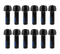 Wdbild 12Pcs Bicycles Disc Brake Calipers Bolt Replacement Handlebars Screws Bike Crank Arm Fixing Bolt Bicycles Handlebars Screws