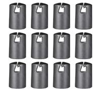 Wdbild 12pcs Plastomer Trampolines Poles Caps Durability Trampolines Protective Covers For Outdoor Jumping Equipment Replacement Part