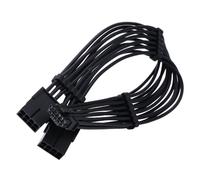 Wdbild 16AWG For RTX40 Series Graphics Cards 2x 8Pin Female To 12VHPWR PCIE 5.0 16Pin ATX3.0 Modular Cable 30cm Straight Head/elbow Cable