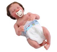 Wdbild 18Inch Reborns Baby Newborn Doll Silicone Full Body Realistic Boy Girl Doll No Clothes And Accessory