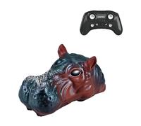 Wdbild 2.4GHZ Remote Control Hippo Double Propeller Simulation Swimming Animal Robot Toy Birthday Children