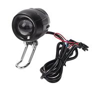 Wdbild 2 In 1 Electric Scooter Horn Headlight For Kugoo M4 Motorcycle Bicycles Front Light Lamp With Front Lights House Modern Bike Mount Battery Powered Led Assembly Kit Turn Signals Night