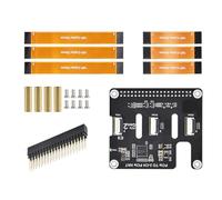 Wdbild 2 Lane PCle Expansion Board PCIe To 2CH PCIe Adapter 16PIN Conncting For Projects And Educational Use