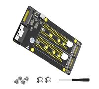 Wdbild 2 NVME To SFF8654 8i Adapter Card Type C Power Supply Motherboards PCIe Bifurcation Risers Card Double
