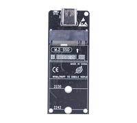 Wdbild 20Gbps NVMe Solid States Disk Enclosure USB 3.2 Gen2x2 2230/2242 Enclosure Case Motherboard USB C Adapter For PC Desktop NVMe Enclosure
