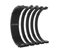 Wdbild 24Pin Power Supply Extension Cables With Combs 35CM Sleeved 24Pin PCIE 6+2Pin 8Pin CPU 4+4Pin Extensions Cable Combs Included