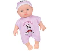 Wdbild 25cm Realistic Reborns Soft Vinyls Toddler Figure Doll With Movable Arm Legs Educational Role Play Companion For Kids Educational Toy