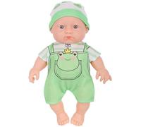 Wdbild 25cm Realistic Reborns Soft Vinyls Toddler Figure Doll With Movable Arm Legs Educational Role Play Companion For Kids Educational Toy