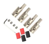 Wdbild 2Pair 0 Gauges/4/8 Car Stereos Power Connectors Coppers Alloy Terminals AntiCorrosion Fast Assembly Highly Power Car Connectors