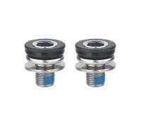 Wdbild 2Pcs Bike Hexagonal Crank Arm Bolts Replacement Bicycles Crank Screws Capless Bottom Bracket Screws For Cycling Bicycles Bike Hexagonal Arm Fixing Bolts