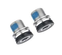 Wdbild 2Pcs Bike Hexagonal Crank Arm Bolts Replacement Bicycles Crank Screws Capless Bottom Bracket Screws For Cycling Bicycles Bike Hexagonal Arm Fixing Bolts