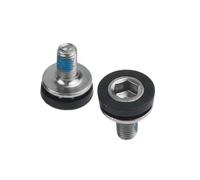 Wdbild 2Pcs Bike Hexagonal Crank Arm Bolts Replacement Bicycles Crank Screws Capless Bottom Bracket Screws For Cycling Bicycles Bike Hexagonal Arm Fixing Bolts