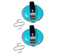 Wdbild 2x Heavy Load Bearing Vacuum Suction Cup Hook For Secure Attachments Vehicles Tents Car Roof Top Cargo Camping Essential Outdoor Camping Gear