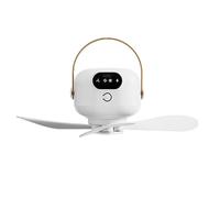 Wdbild 3 Speed Outdoor Camping Portable Ceiling Fan With LED Light USB Charging Remote Control Cooling Fan Ceiling Fan