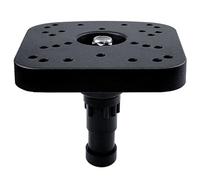 Wdbild 360 Degree Adjustable Fish Finder Mount Base Fish Finder Mount Bracket Fish Finder Mount Plate Marine Electronic Mount